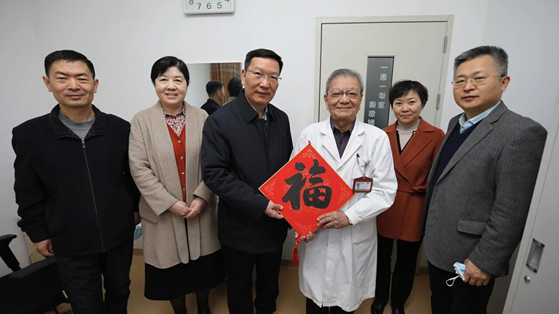 山东第一医科大学附属省立医院领导开展春节前走访慰问活动